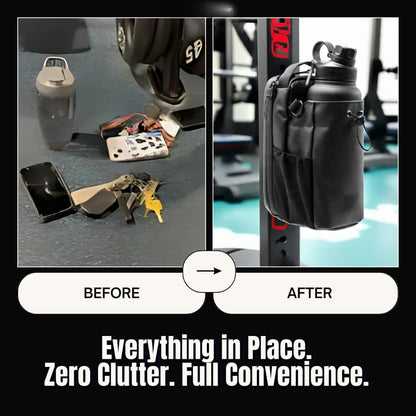 Magnetic Gym Bottle Storage Caddy