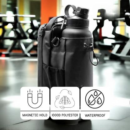 Magnetic Gym Bottle Storage Caddy